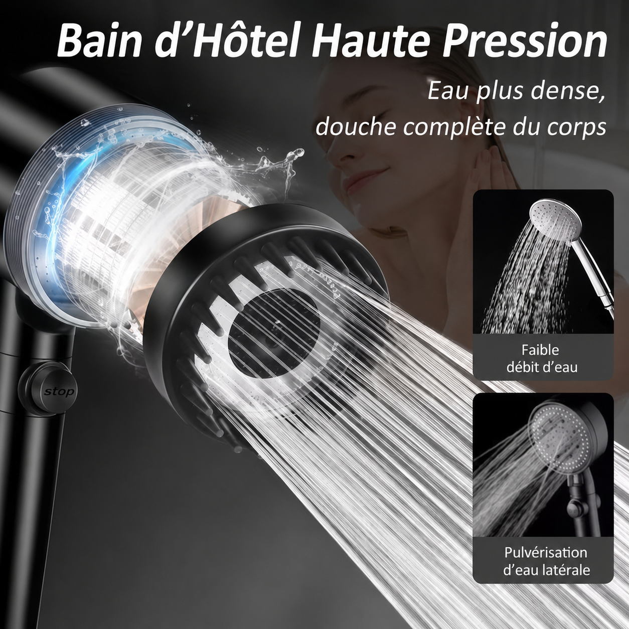 PureDouche™ – Pommeau de douche filtrant